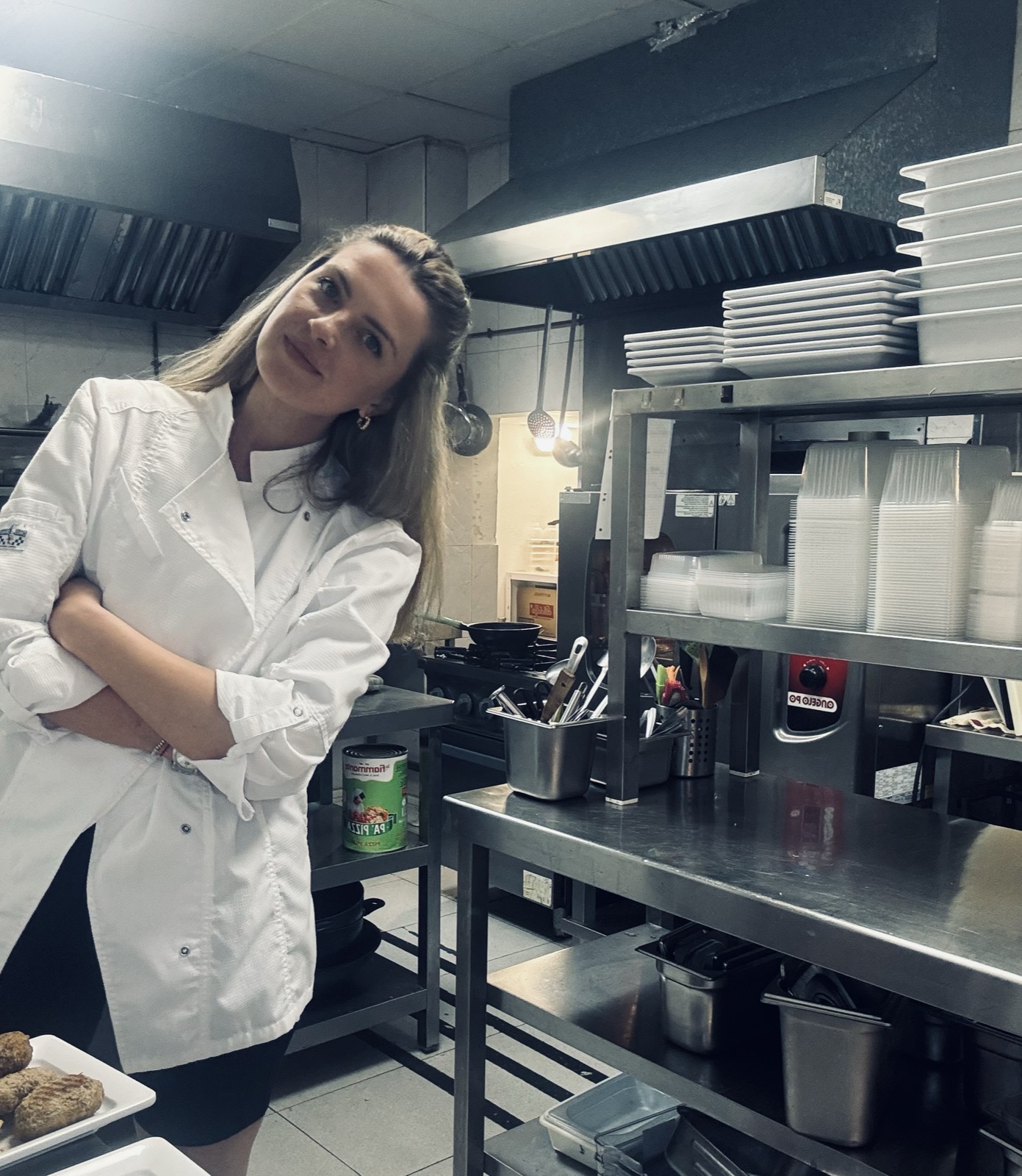Anna Toradze a la cuina de HealthyFoodBCN